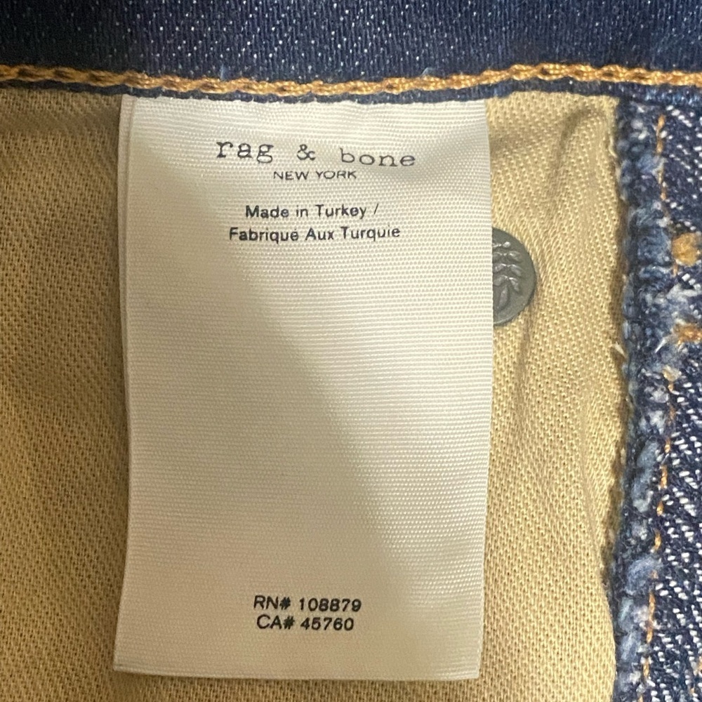 Rag & Bone jeans inseam 26 inch - Picture 7 of 8